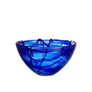 Kosta Boda <br>Contrast Bowl Blue