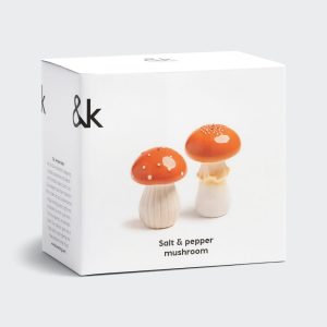 &Klevering <br>Mushroom Salt & Pepper Shaker - Image 4
