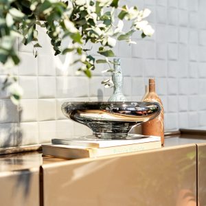 An&Angel <br>Deco Glass Bowl - Mirror Splash - Image 3