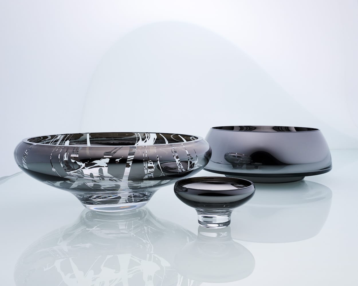 An&Angel <br>Deco Glass Bowl - Mirror Splash - Image 4