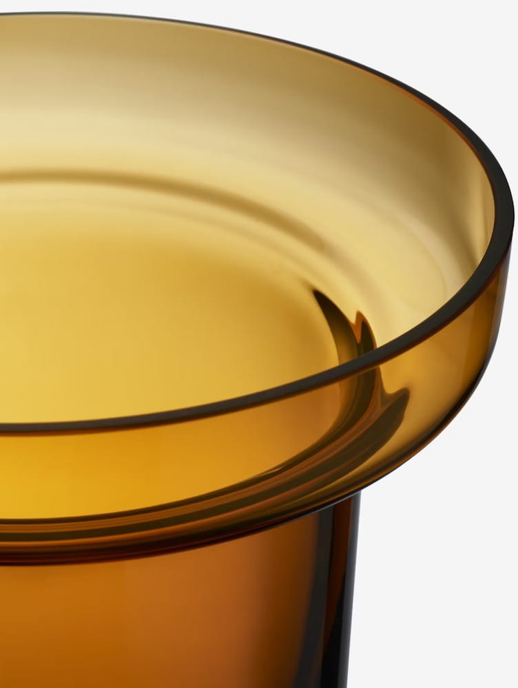 Kosta Boda <br>Limelight Tulip Vase Amber - Image 2