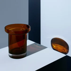 Kosta Boda <br>Limelight Tulip Vase Amber - Image 5