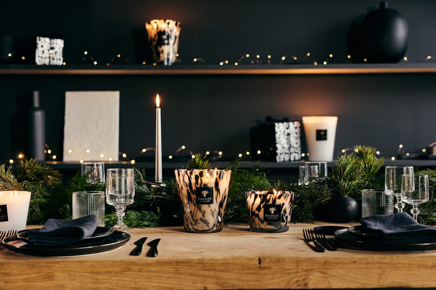 Baobab <br>Scented Candle - Black Pearls - Image 4