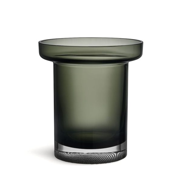 Kosta Boda <br>Limelight Tulip Vase Grey
