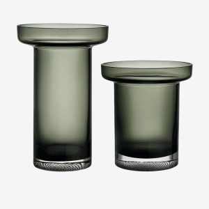 Kosta Boda <br>Limelight Tulip Vase Grey - Image 4