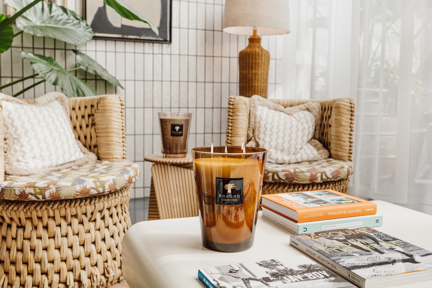 Baobab <br>Scented Candle - Cuir De Russie - Image 2
