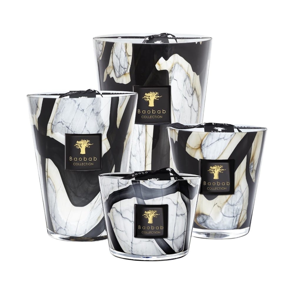 Baobab <br>Scented Candle - Stones Marble