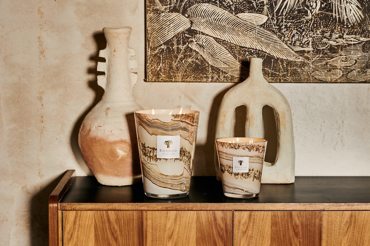 Baobab <br>Scented Candle - Sand Siloli - Image 4