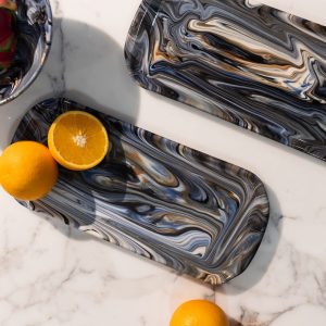 Ines Mercadal <br>Abstracto Platter - Orage - Image 4