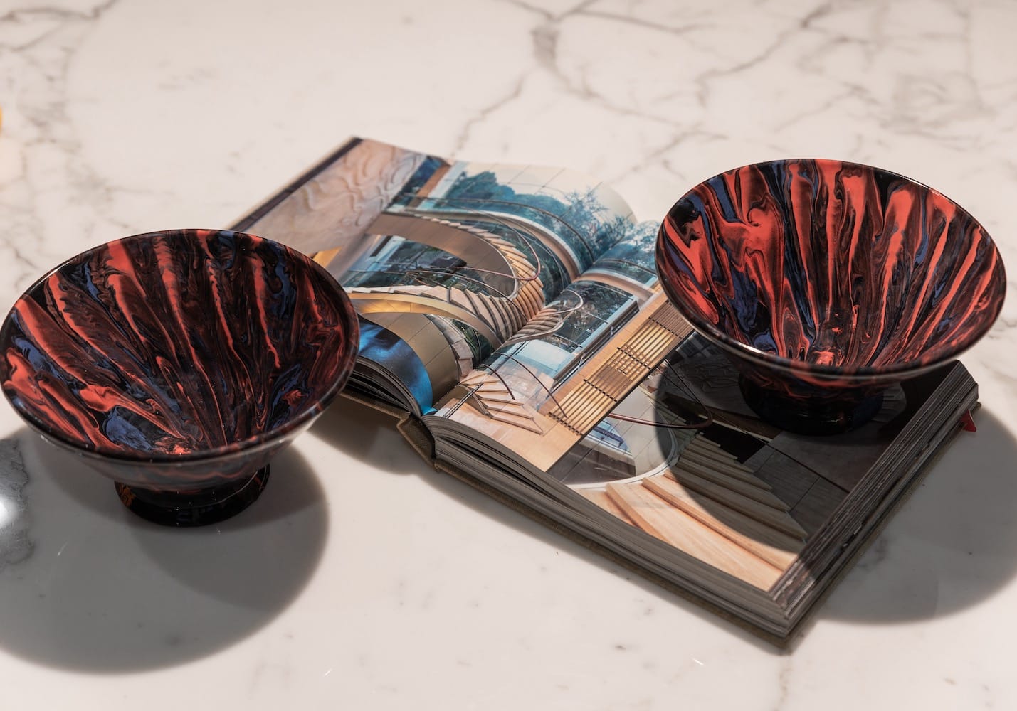 Ines Mercadal <br>Abstracto Salad Bowl - Magma - Image 3