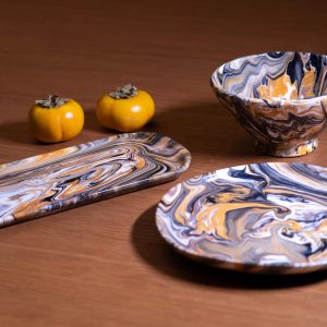 Ines Mercadal <br>Abstracto Salad Bowl - Tumulte - Image 4