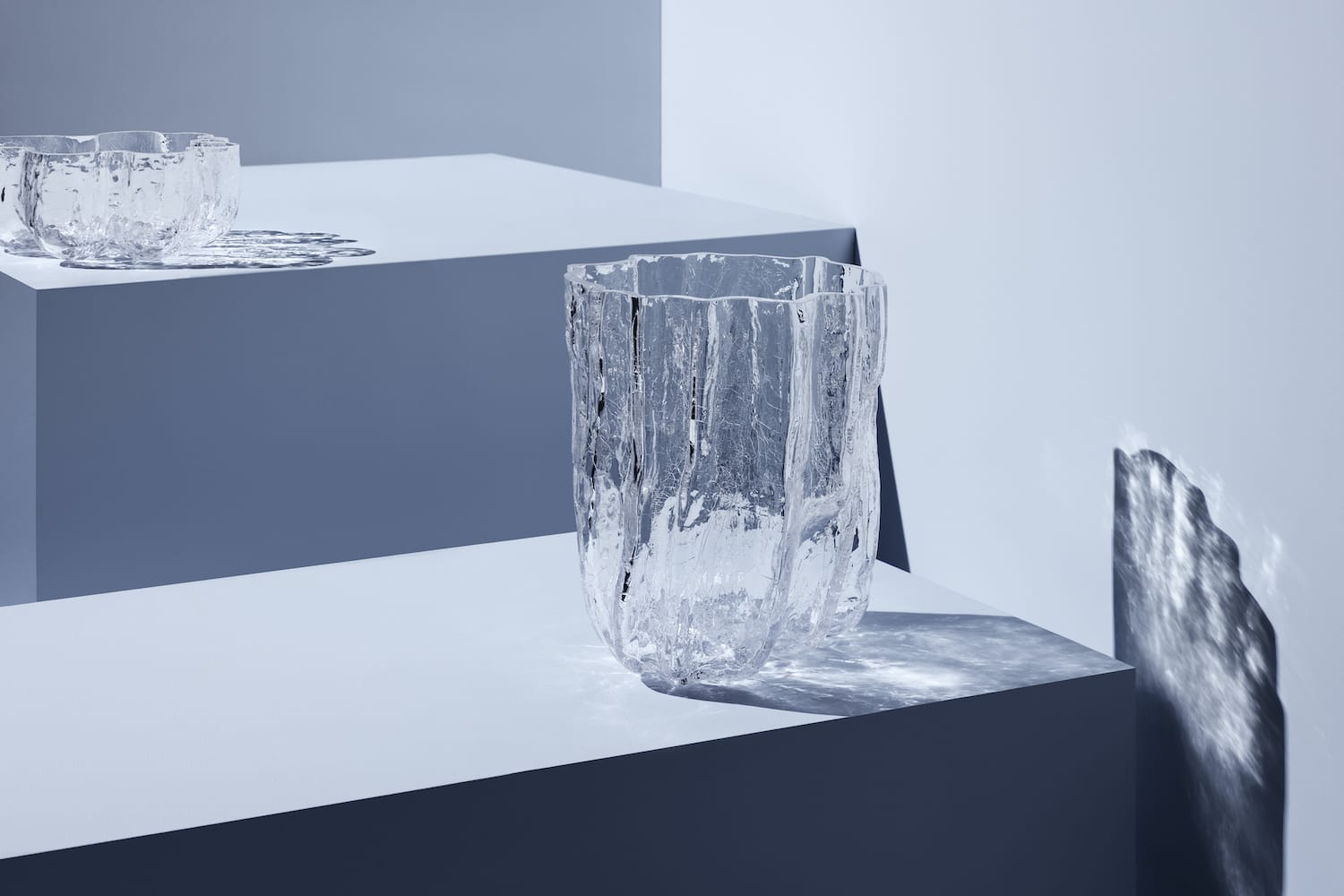 Kosta Boda <br>Crackle Vase - Image 4