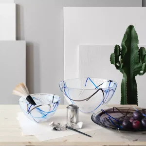 Kosta Boda <br>Contrast Dish Black - Image 3
