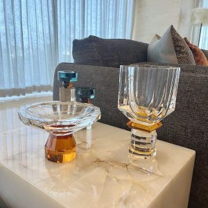 Abhika <br>Crissy Vase Amber - Image 3