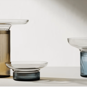 Orrefors <br>Ensemble Vase Grey - Image 4