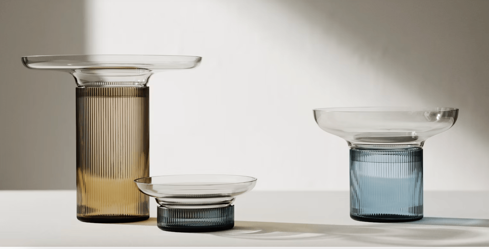 Orrefors <br>Ensemble Vase Grey - Image 4