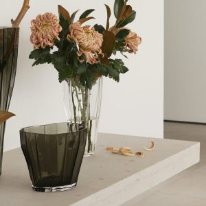 Orrefors <br>Reed Vase Moss Green L - Image 4