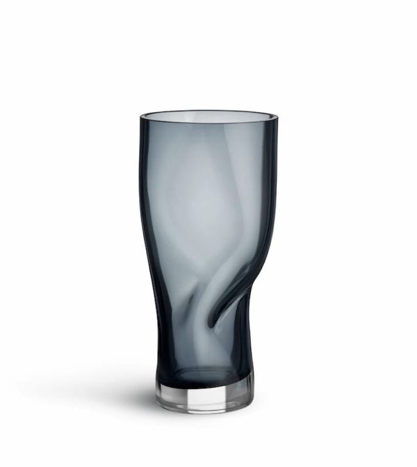 Orrefors <br>Squeeze Vase Blue M