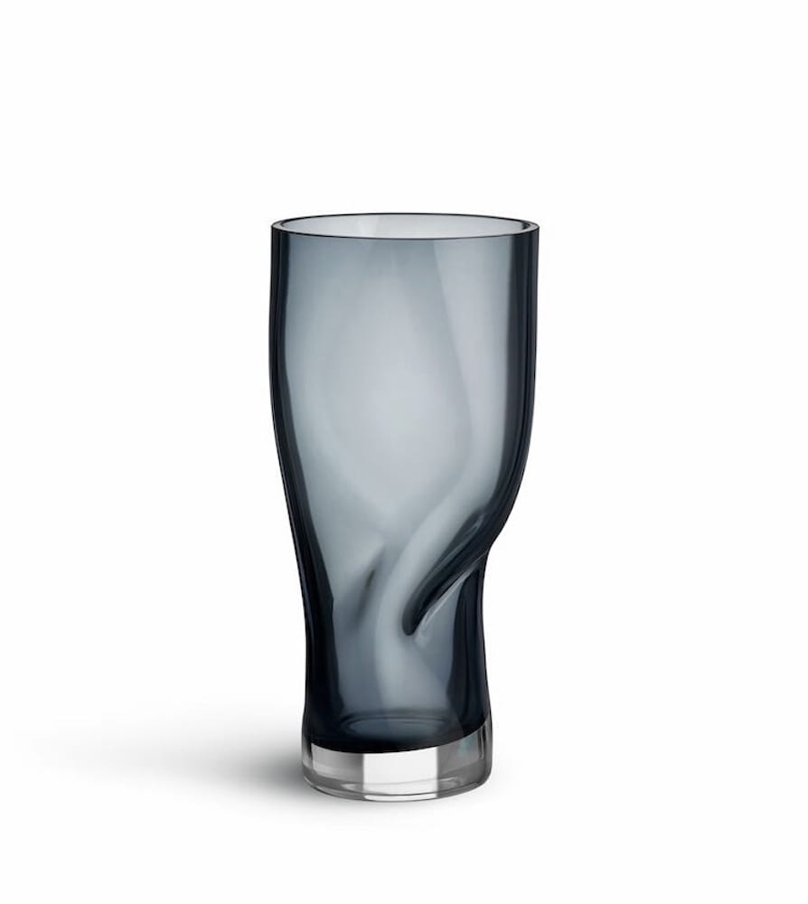 Orrefors <br>Squeeze Vase Blue M