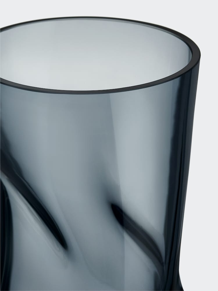 Orrefors <br>Squeeze Vase Blue M - Image 2