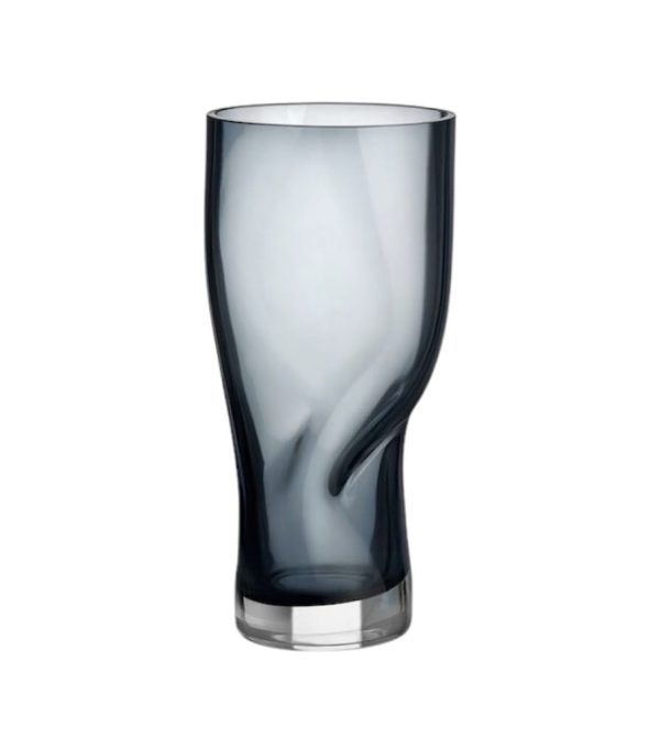 Orrefors <br>Squeeze Vase Blue L