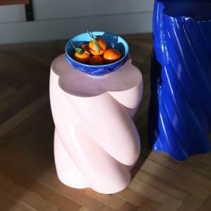 &Klevering <br>Side Table Marshmallow Blue - Image 3