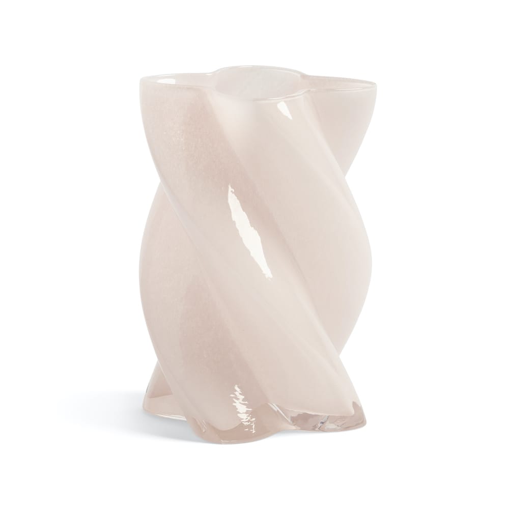 &Klevering <br>Marshmallow Opaque Pink Vase