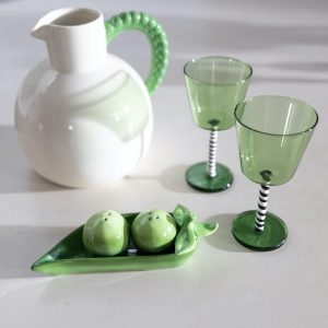 &Klevering <br>Pea Salt & Pepper Shaker - Image 3
