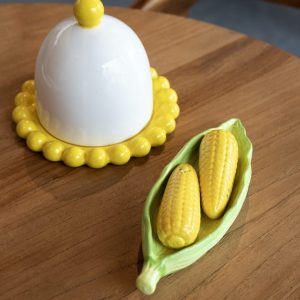 &Klevering <br>Corn Salt & Pepper Shaker - Image 3