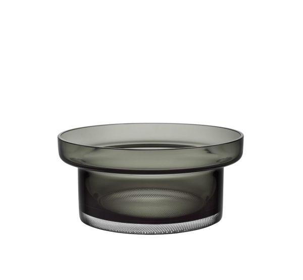 Kosta Boda <br>Limelight Bowl Grey