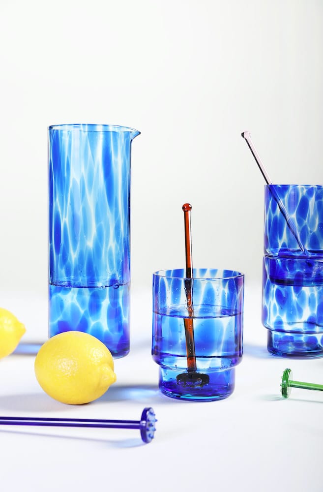 &Klevering <br>Tortoise Glass Set of 4 - Image 2