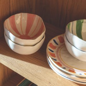 &Klevering <br>Ray Pink Bowl S - Set of 2 - Image 4