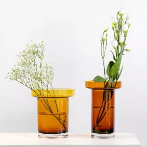 Kosta Boda <br>Limelight Vase Amber - Image 4