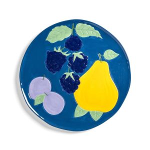 &Klevering <br>Fruitful Blackberry Platter