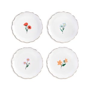&Klevering <br>Wildflower Plate - Set of 4