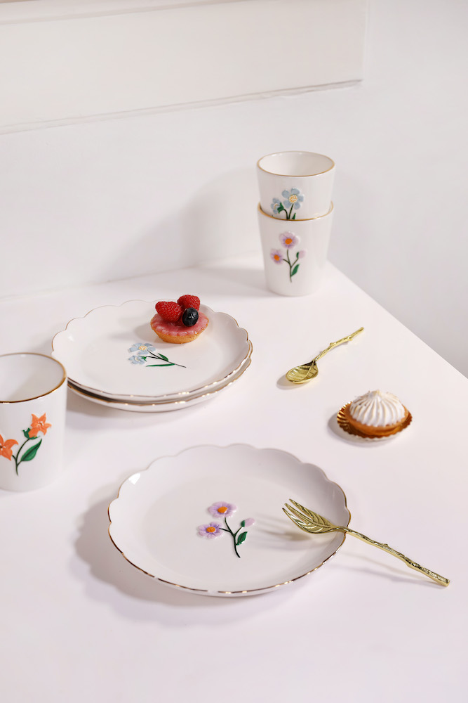 &Klevering <br>Wildflower Mug - Set of 4 - Image 3