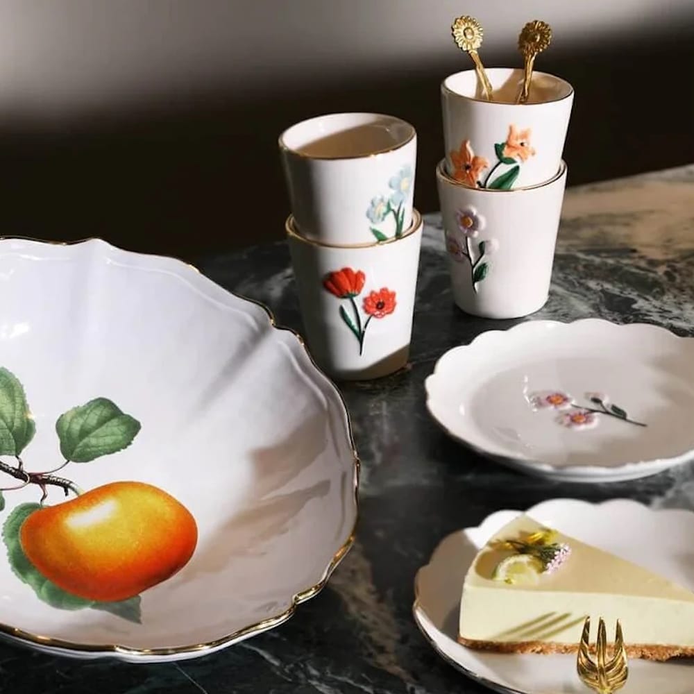 &Klevering <br>Wildflower Mug - Set of 4 - Image 4