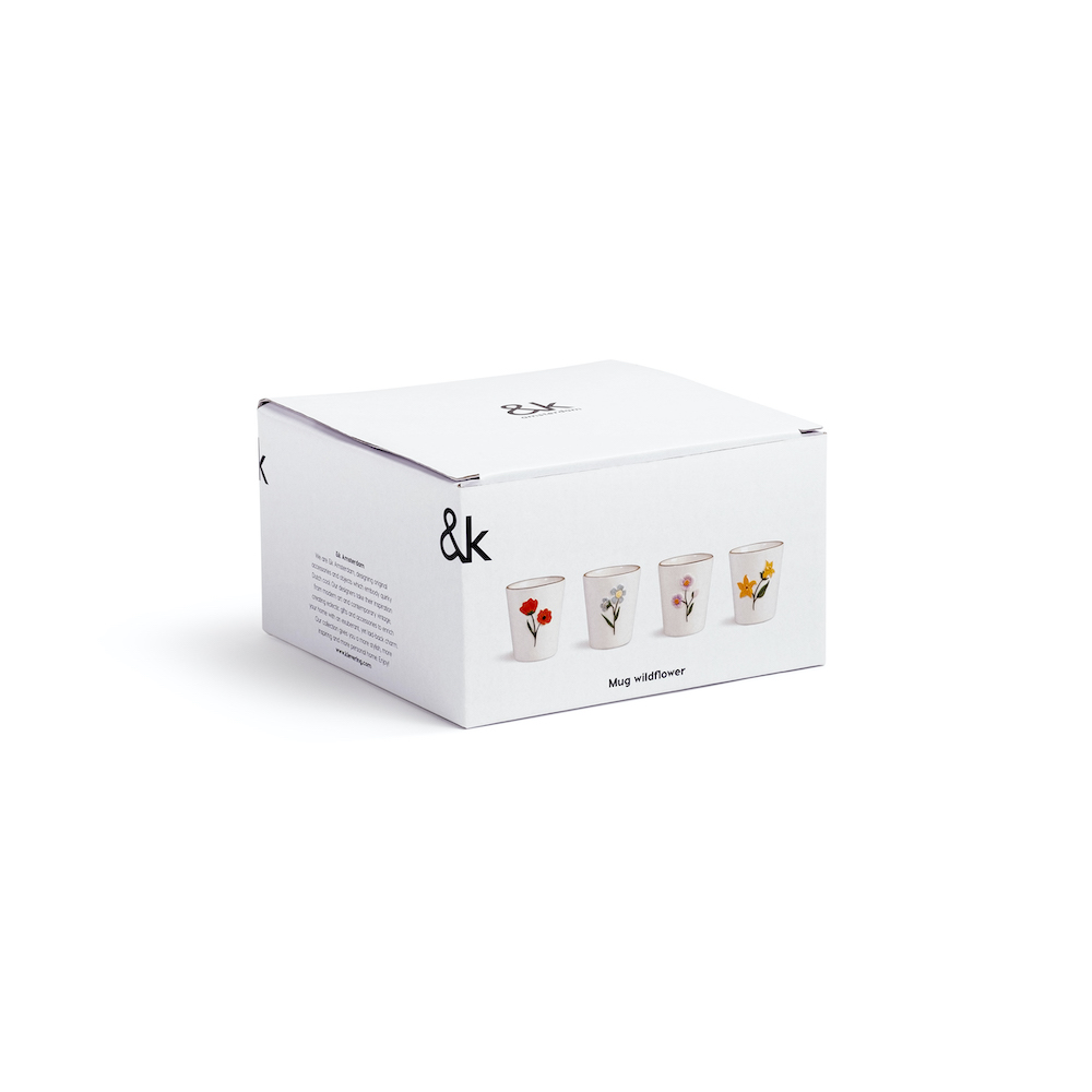 &Klevering <br>Wildflower Mug - Set of 4 - Image 5