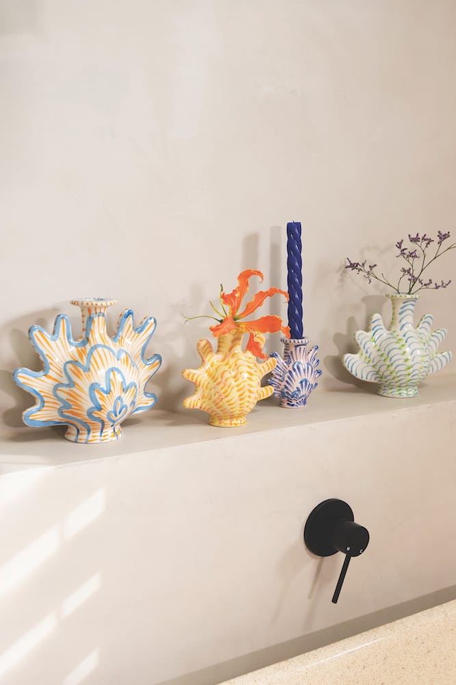 &Klevering <br>Shellegance Candle Holder Mini - Image 3
