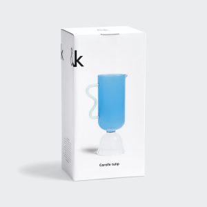 &Klevering <br>Tulip Carafe Blue - Image 3