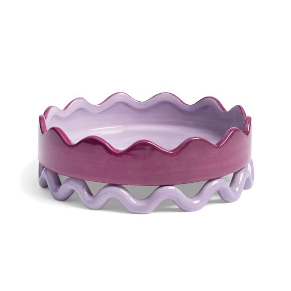 &Klevering <br>Sway Purple Bowl