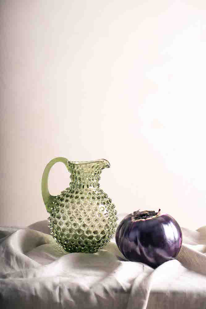 Klimchi <br>Olive Green Hobnail Large Jug 2L - Image 2
