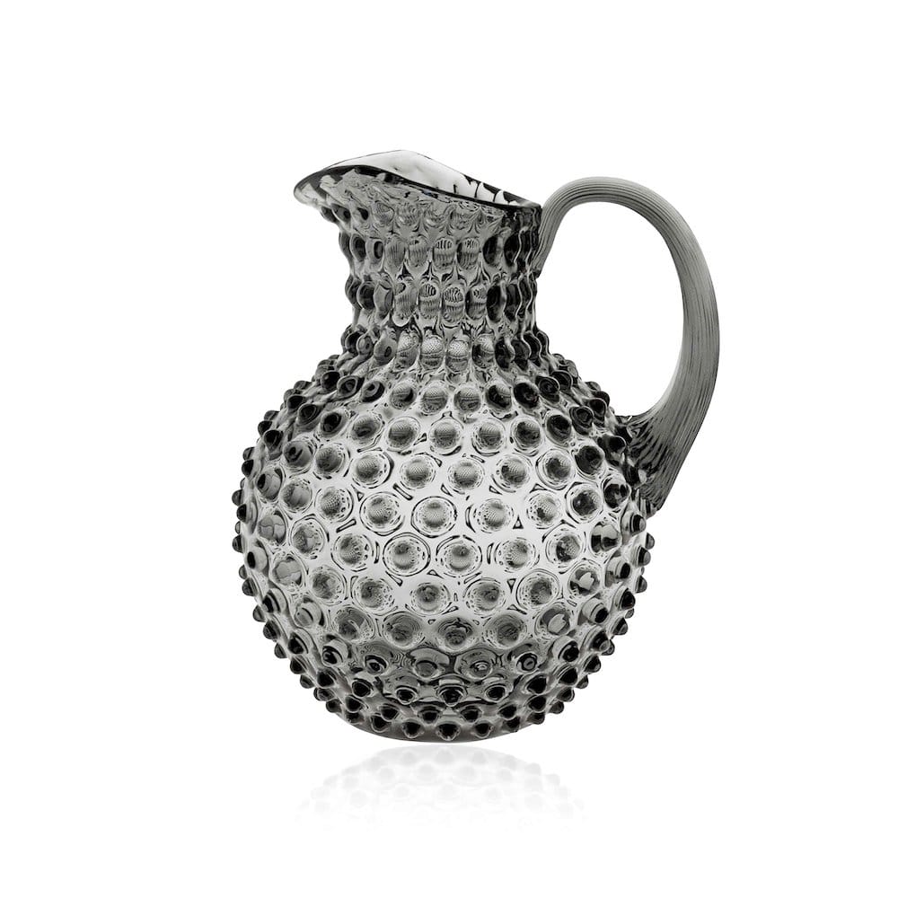 Klimchi <br>Grey Smoke Hobnail Large Jug 2L