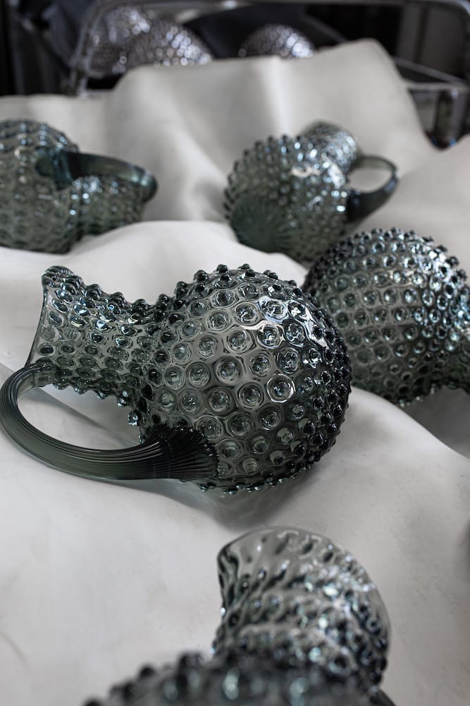 Klimchi <br>Grey Smoke Hobnail Large Jug 2L - Image 5