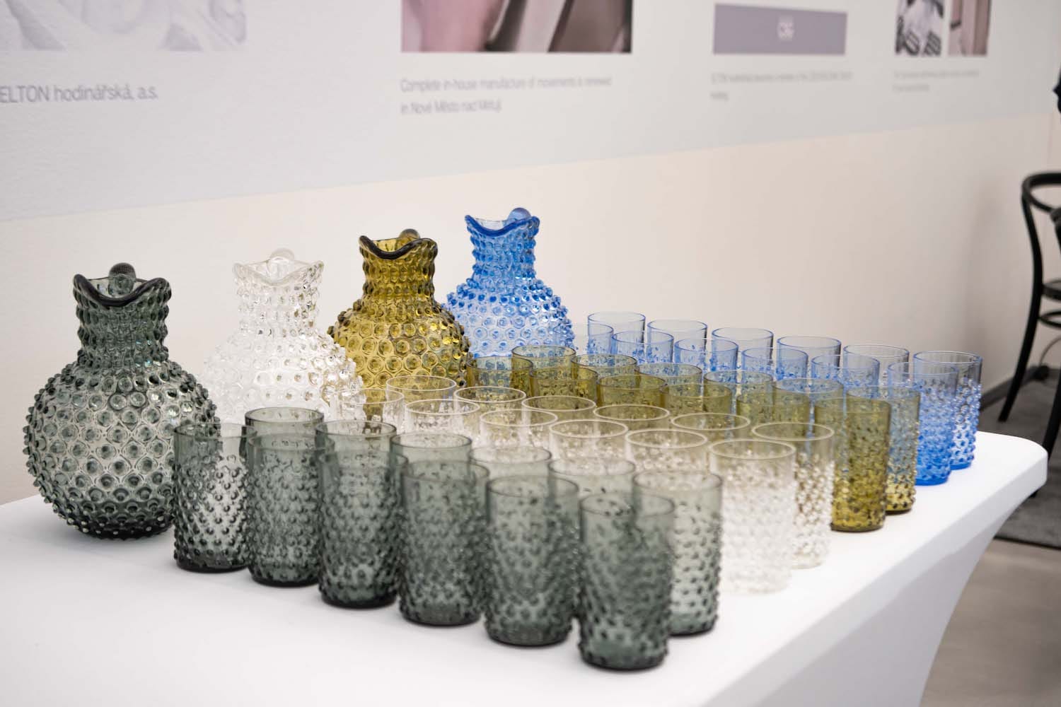 Klimchi <br>Grey Smoke Hobnail Large Jug 2L - Image 8