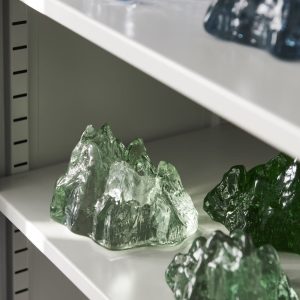 Kosta Boda <br>The Rock Votive Green - Image 3