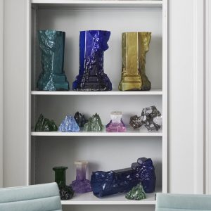 Kosta Boda <br>The Rock Votive Green - Image 4