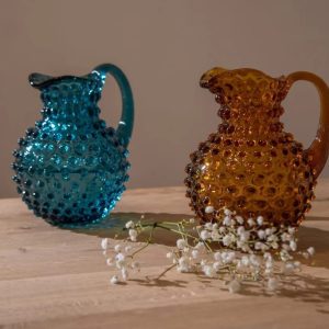 Klimchi <br>Amber Hobnail Jug 1L - Image 4