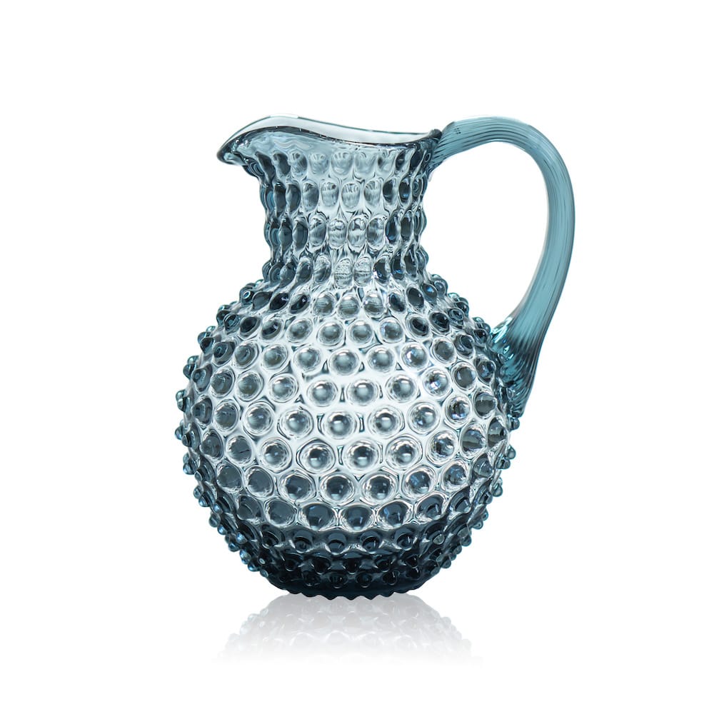 Klimchi <br>Misty Blue Hobnail Large Jug 2L
