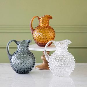 Klimchi <br>Misty Blue Hobnail Large Jug 2L - Image 6